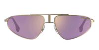 Thumbnail for Carrera Unisex Sunglasses Angular Pilot Pink/Gold 1021/S S9E
