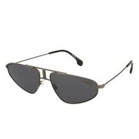 Thumbnail for Carrera Unisex Sunglasses Angular Pilot Gunmetal/ Grey 1021/S V81