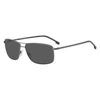 Thumbnail for Boss by BOSS Men's Sunglasses Browline Matte Ruthenium/Grey 1227/U/S R80/M9