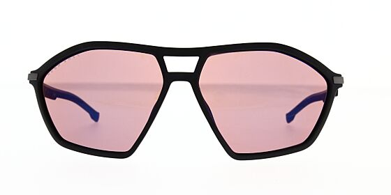 Boss by BOSS Men's Sunglasses Angular Pilot Black/Pink 1258/S 003