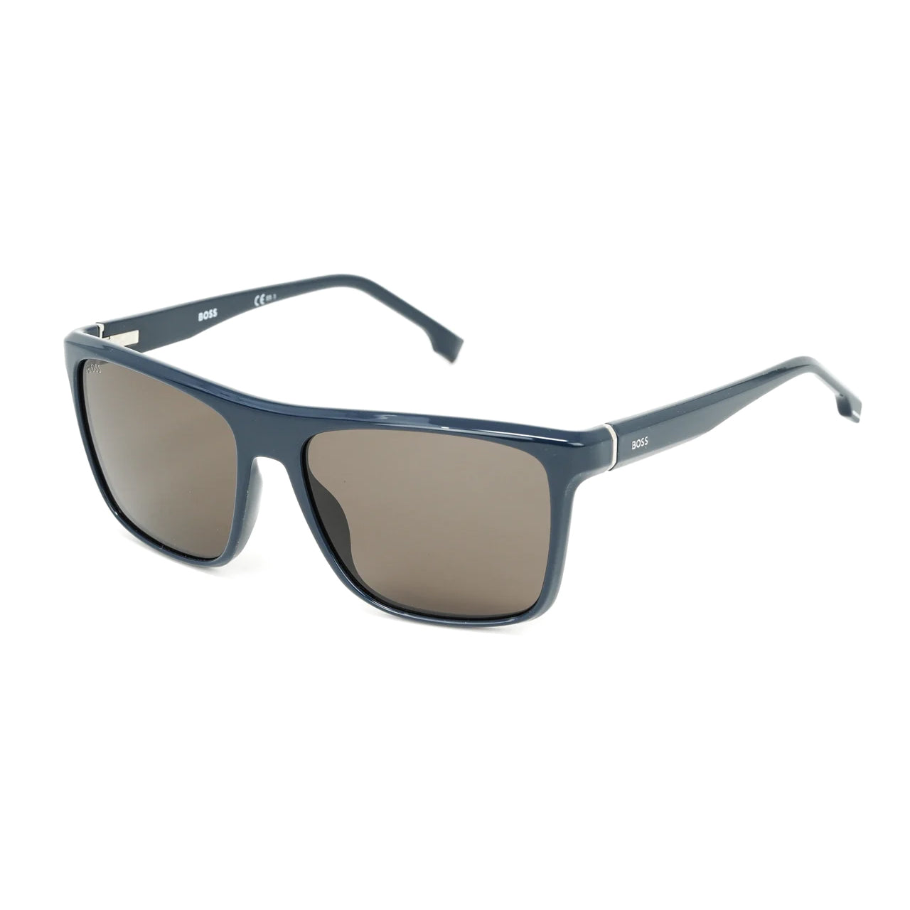 Boss by BOSS Men's Sunglasses Classic Rectangle Blue/Grey 1375/S PJP/70