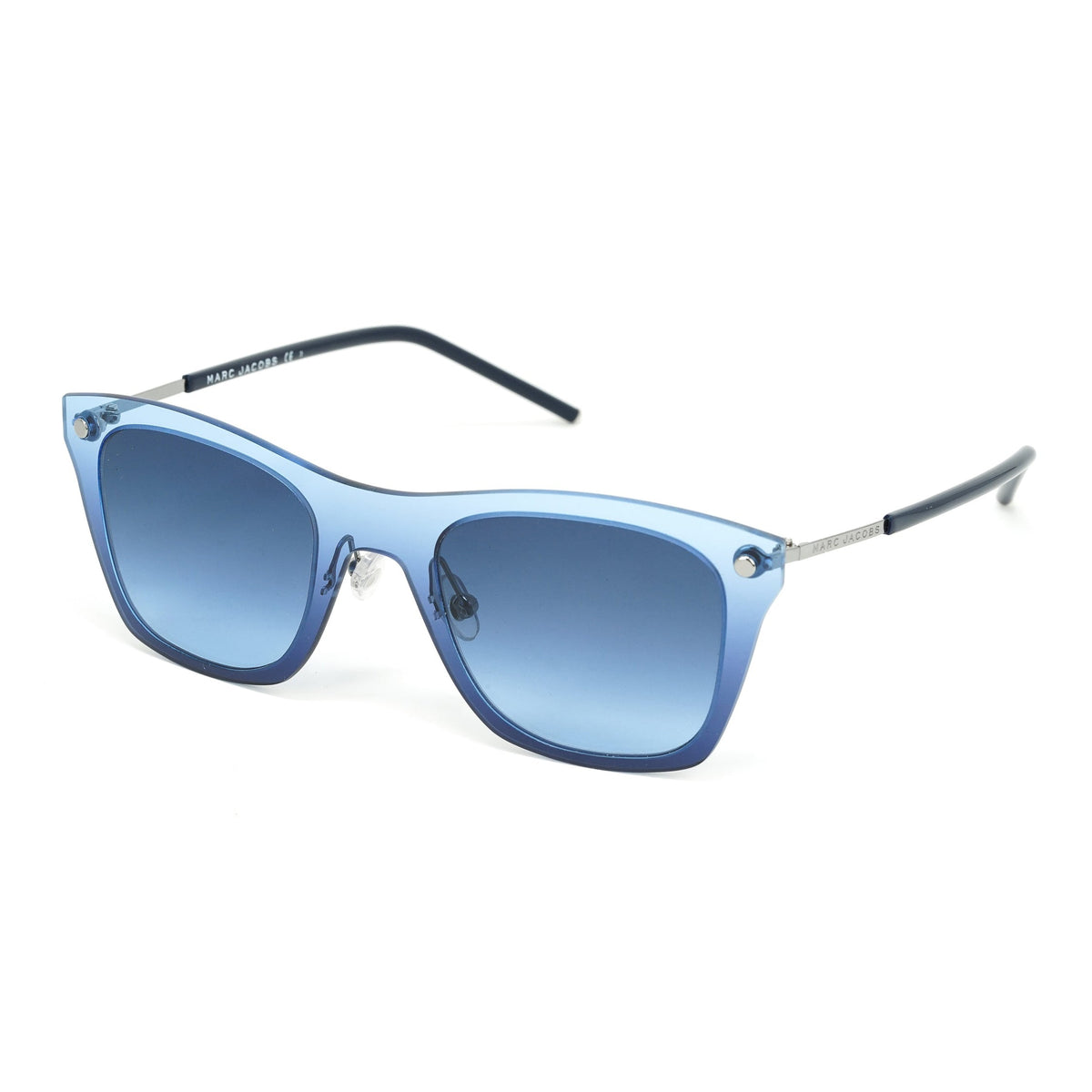 Marc Jacobs Unisex Square Sunglasses Blue on Blue – Watches  display picture 3