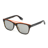 Thumbnail for Marc Jacobs Unisex Rectangular Sunglasses Tortoise Top Flat Silver MARC 303/S N9P
