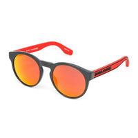 Thumbnail for Marc Jacobs Unisex Round Sunglasses Grey Red Mirror Marc 358/S KB7