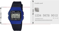 Thumbnail for Casio Watch Classic Sports Digital Black/Blue F-91WM-2ADF