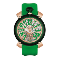 Gagà Milano Watch Manuale 48mm Crystal Green 6091.01 – Watches