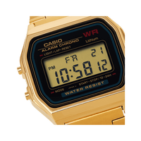 Thumbnail for Casio Watch Digital Vintage Classic Gold A159WGEA-1DF
