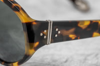 Thumbnail for Ann Demeulemeester Ladies Sunglasses Oversized Tortoise Shell and Grey AD6C2SUN
