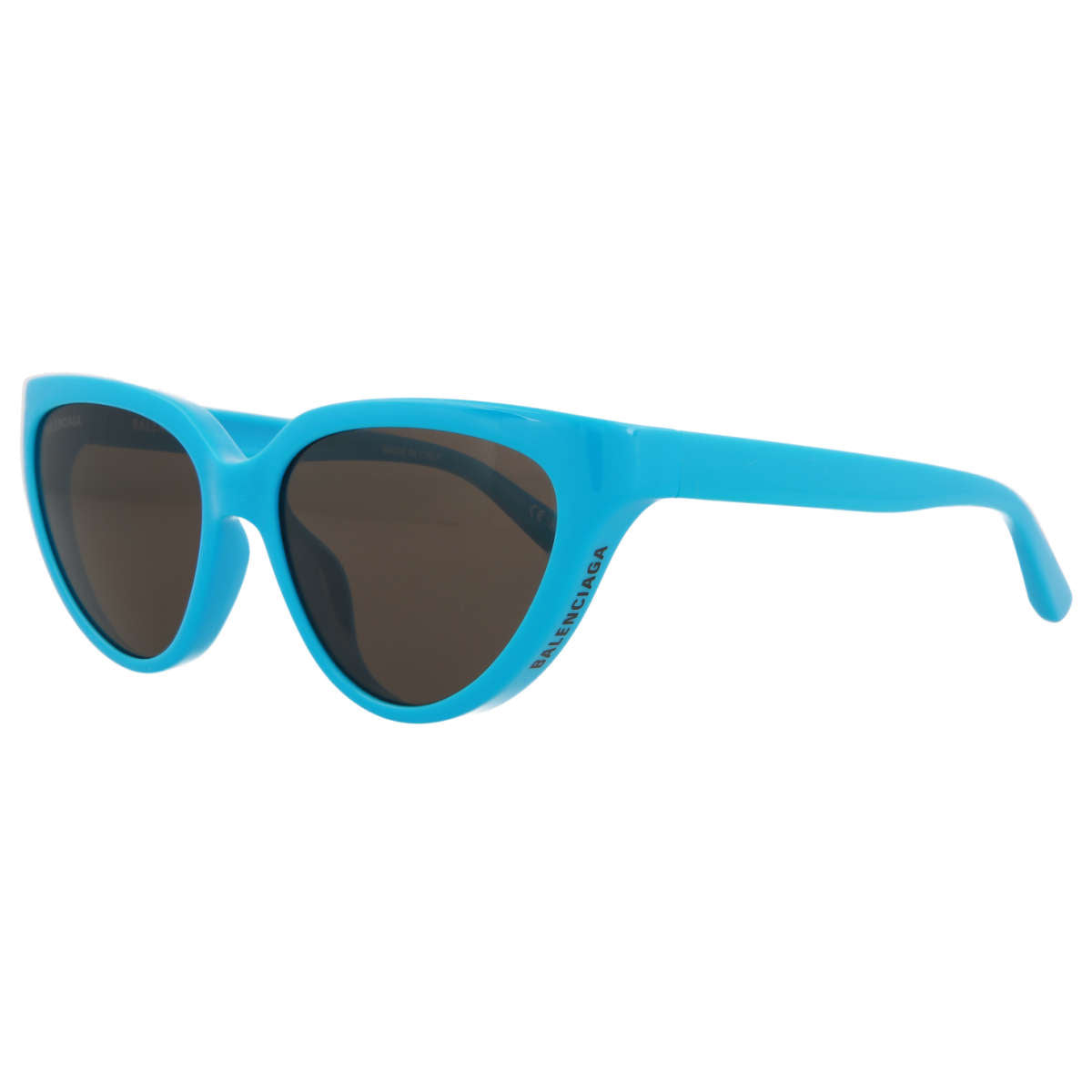 Balenciaga Women's Sunglasses Classic Cat Eye Light Blue BB0149S-007 56