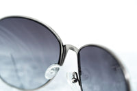 Thumbnail for Buddhist Punk Sunglasses Rectangular Antique Silver and Grey