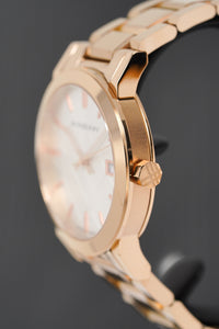 Thumbnail for Burberry Unisex Watch The City Rose Gold 38mm BU9004