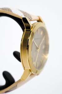 Thumbnail for Burberry Watch The City Haymarket Yellow Gold 38mm BU9026