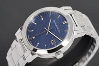 Thumbnail for Burberry Men's Watch The City 38mm Steel Blue BU9031