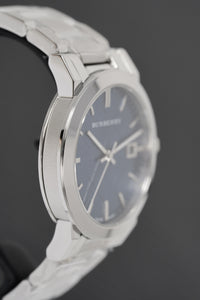 Thumbnail for Burberry Men's Watch The City 38mm Steel Blue BU9031