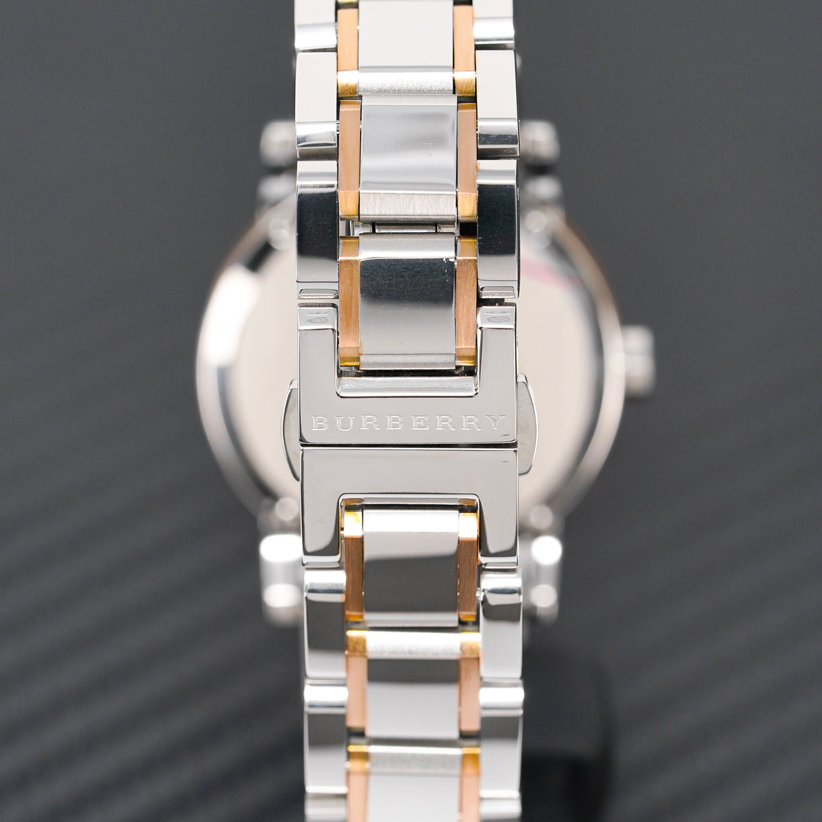 Burberry 34mm Two-Tone Silver & Gold Bracelet Watch