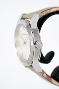 Thumbnail for Burberry Ladies Watch The City Haymarket 34mm Check BU9132