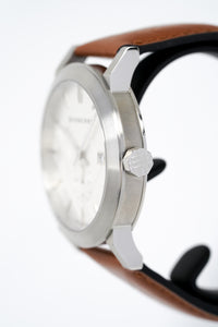 Thumbnail for Burberry Men's Watch The City Silver Brown BU9904