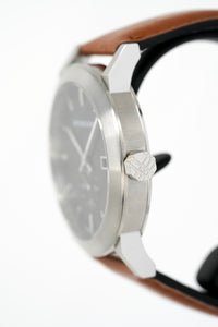 Thumbnail for Burberry Men's Watch The City 42mm Black Brown BU9905