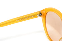 Thumbnail for Calvin Klein Women's Sunglasses Oversized Cat Eye Yellow CK18506S 870