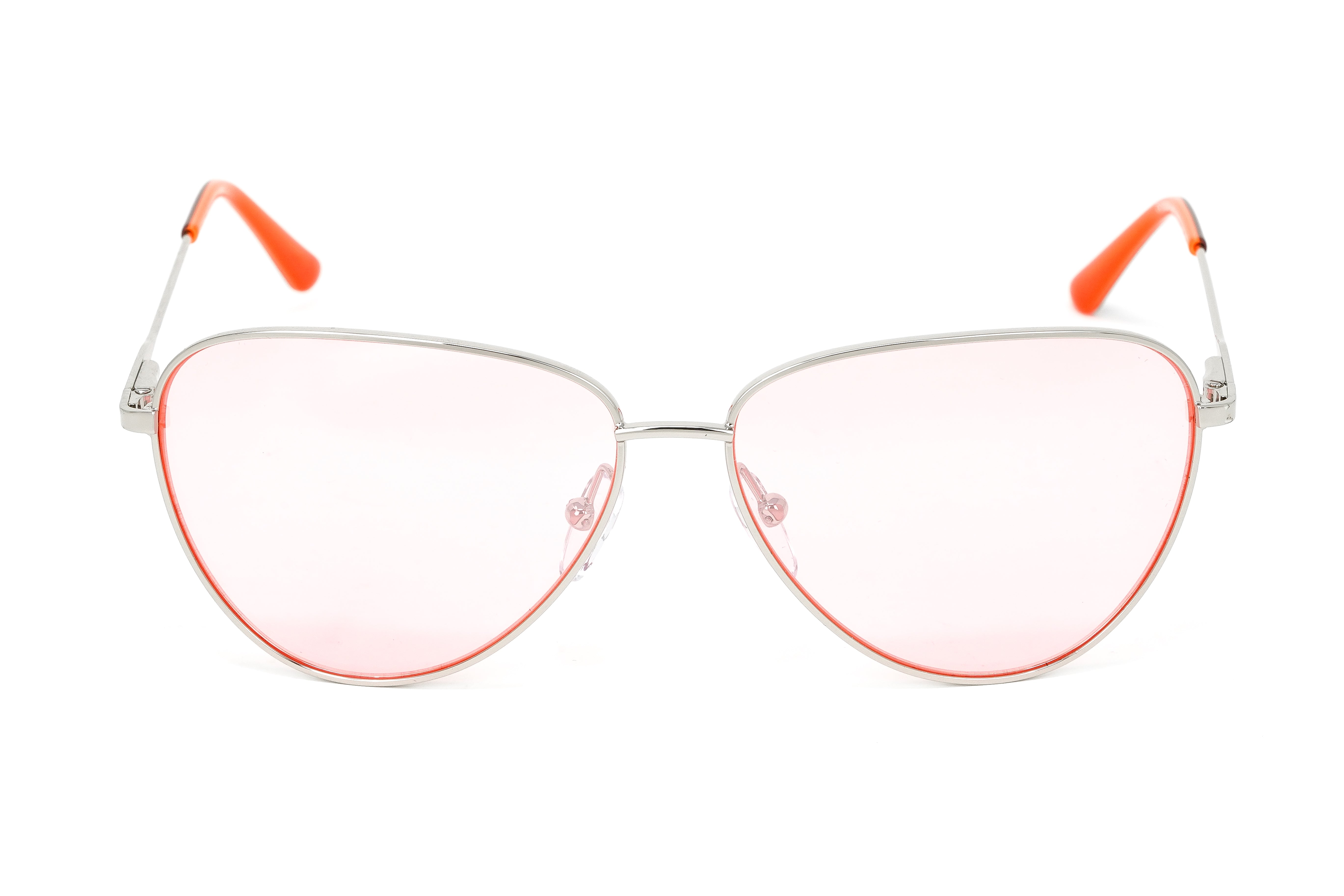 Calvin Klein Women's Sunglasses Cat Eye Pink/Silver CK19103S 046