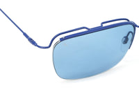 Thumbnail for Calvin Klein Unisex Sunglasses Rectangular Blue CK21122S 407