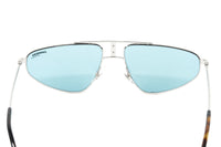 Thumbnail for Carrera Unisex Sunglasses Angular Pilot Mirror Blue 1021/S 010