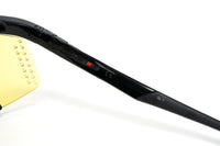 Thumbnail for Carrera Unisex Sunglasses Shield Wap-Around Black/Yellow HYPERFIT 10/S 71C