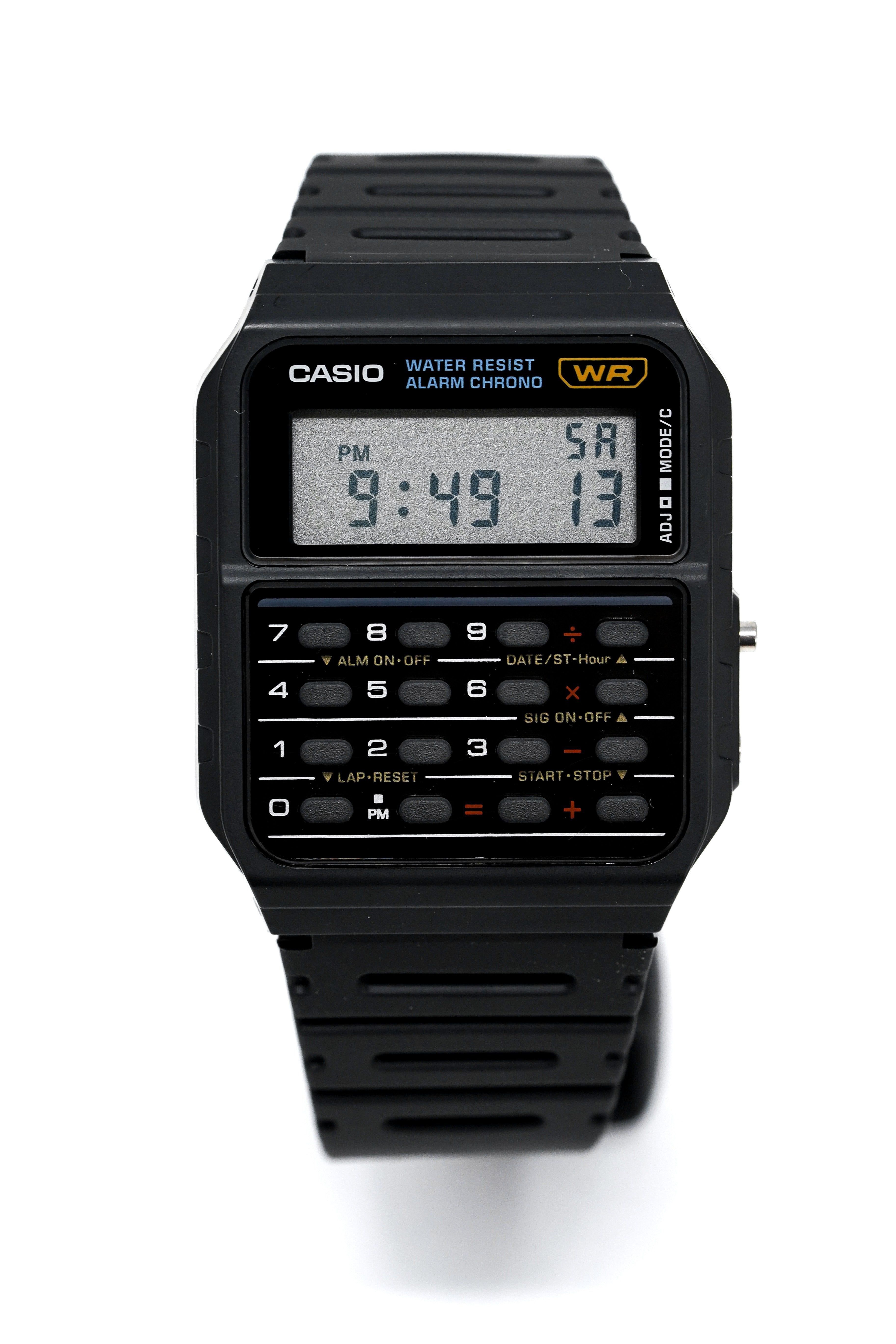Casio Watch Data Bank Calculator Black CA-53W-1Z