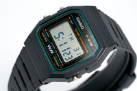 Thumbnail for Casio Watch Classic Sports Digital Black/Green F-91W-3DG