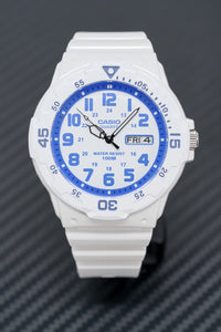 Thumbnail for Casio Men's Diver Watch Analogue White/Blue MRW-200HC-7B2VDF