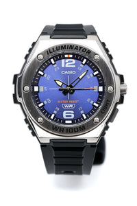 Thumbnail for Casio Men's Watch Illuminator WR100M Blue MWA-100H-2AVDF