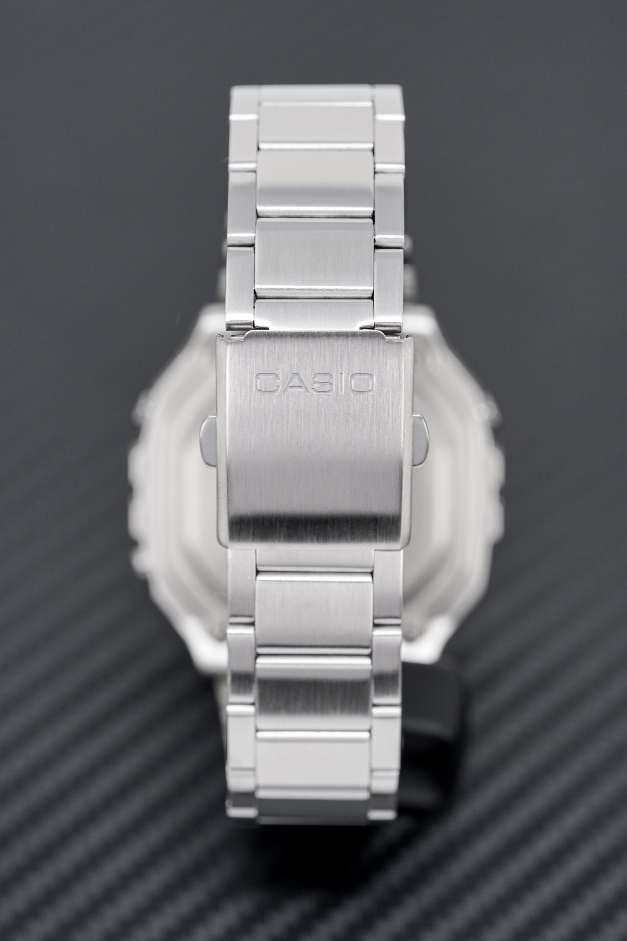Casio Watch Chronograph Digital Silver W-218HD-1AVDF
