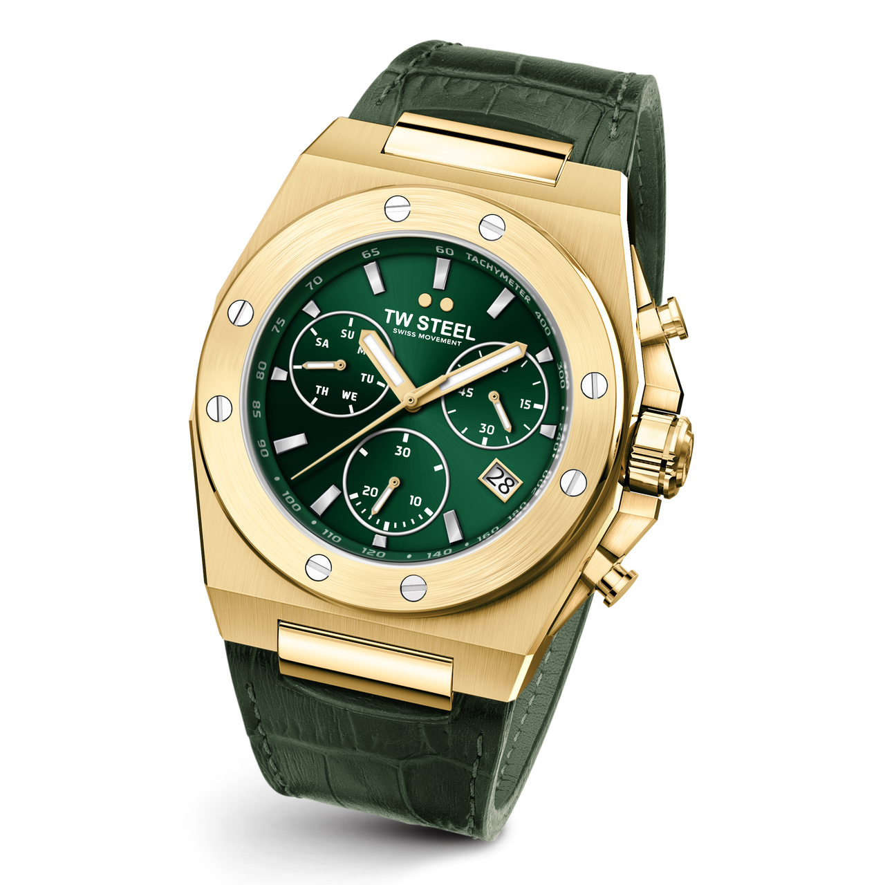 TW Steel Watch CEO Tech YG Green CE4085