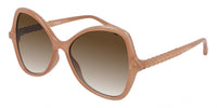 Thumbnail for Chloé Women's Sunglasses Billie Oversized Butterfly Pink/Brown CH0001S-003 56