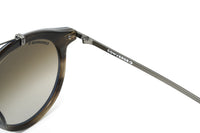 Thumbnail for Converse Unisex Sunglasses Round Flat Top Navy and Brown SCO139 0M61