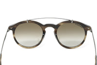 Thumbnail for Converse Unisex Sunglasses Round Flat Top Navy and Brown SCO139 0M61