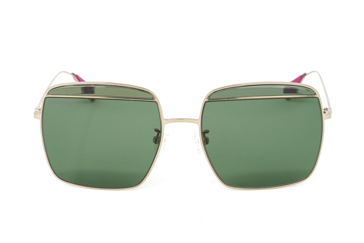 Converse Women's Sunglasses Square Bronze and Green SCO148 8FEY
