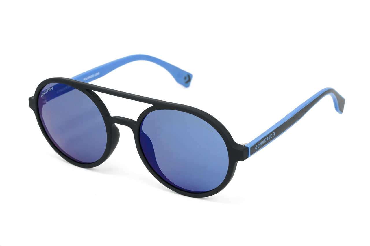 Converse Men's Sunglasses Pilot Black and Blue SCO192 6AAZ