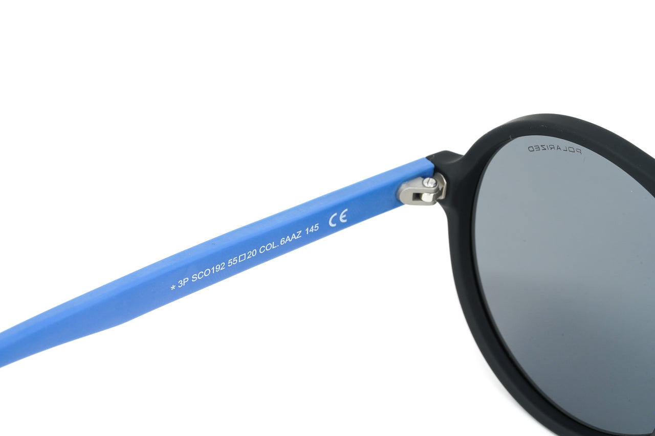 Converse Men's Sunglasses Pilot Black and Blue SCO192 6AAZ