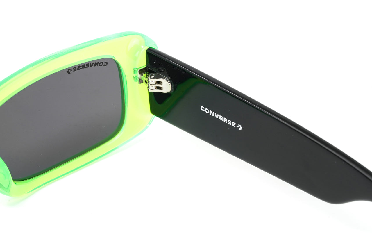 Converse Unisex Sunglasses Rectangle Green and Black SCO228 0VC1