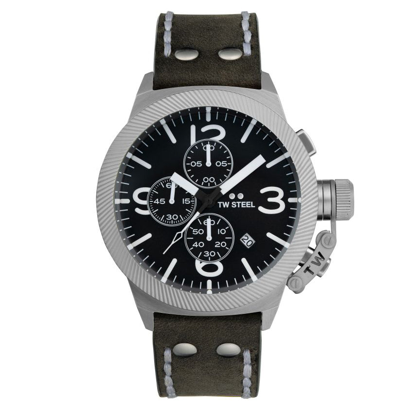 TW Steel Watch Men's Canteen Chronograph Grey CS105