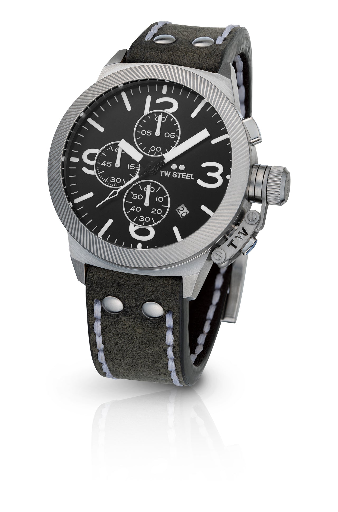 TW Steel Watch Men's Canteen Chronograph Grey CS105