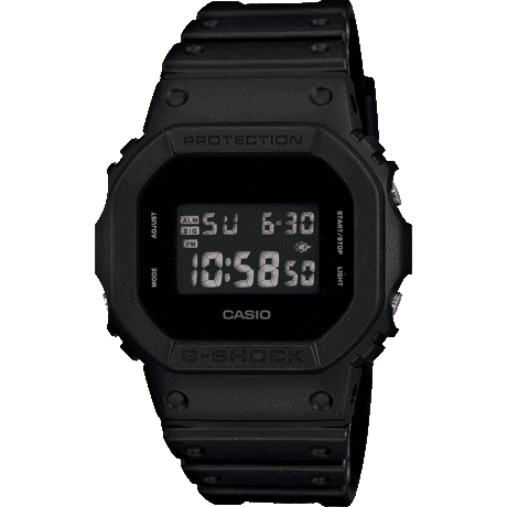 Casio G Shock Watch Men s Black on Black DW 5600BB 1DR Watches Crystals