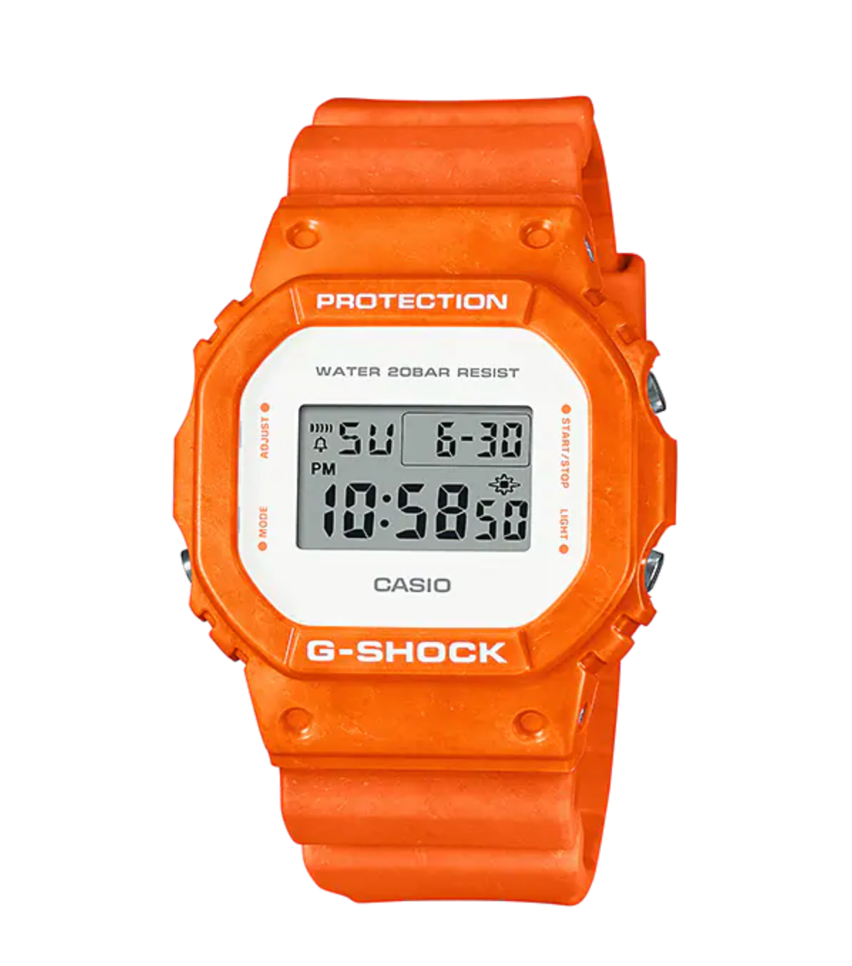 Casio g shock orange discount