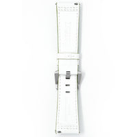 Thumbnail for DWISS Watch White Leather Strap