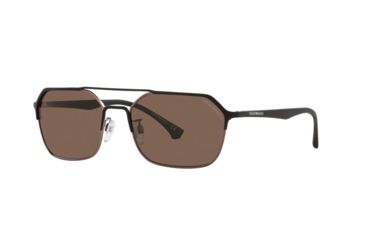 Emporio Armani Men's Sunglasses Browline Brown EA2119325273