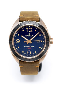 Thumbnail for Edox Watch North Sea 1967 Limited Edition Bronze 80118-BRN-BU1