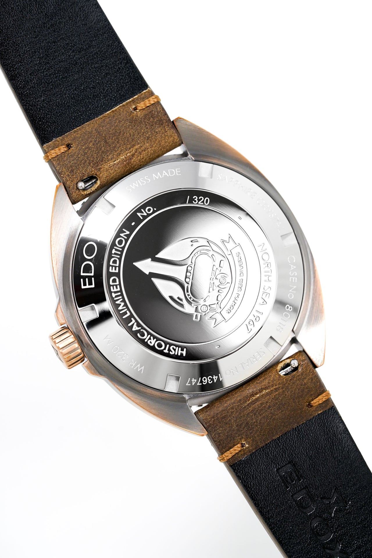Edox Watch North Sea 1967 Limited Edition Bronze 80118-BRN-BU1
