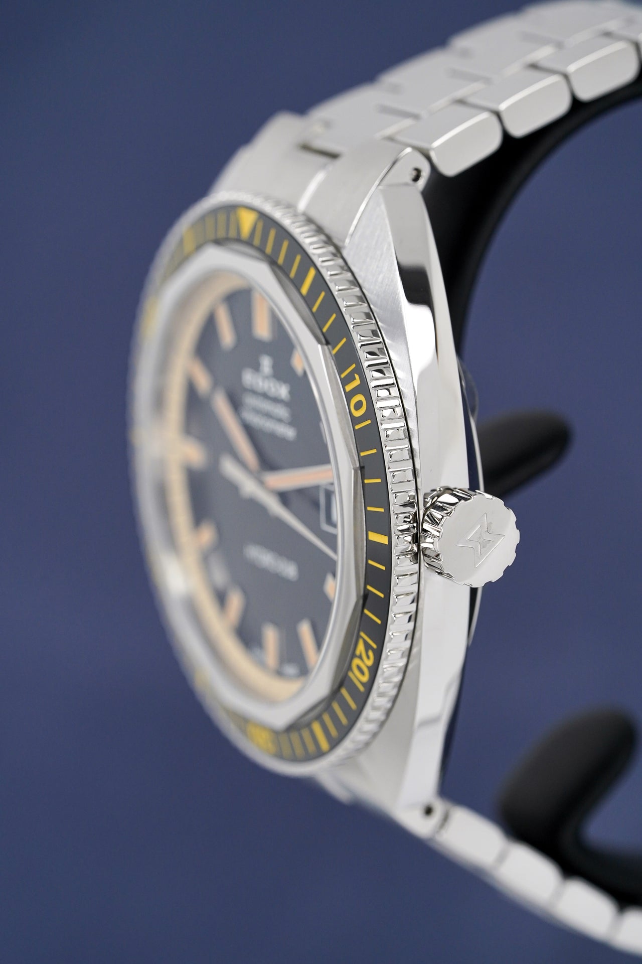Edox Watch Hydro-Sub 1965 Chronometer Limited Edition Black 80128-3NBM-NIB