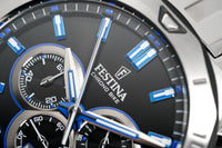Thumbnail for Festina Watch Black Blue Chrono Bike Stainless Steel F20448-5